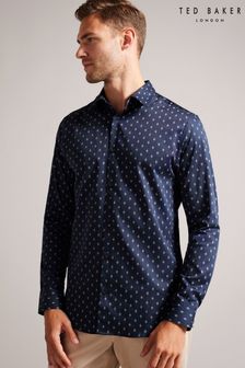 Рубашка в горошек с геометрическим принтом Ted Baker Ardea (939118) | €56