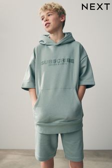 Short Sleeve Hoodie and Shorts Set (3-16yrs)