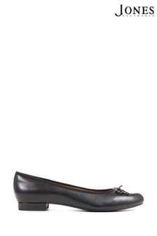Jones Bootmaker Cream Soleil Leather Low Ballet Shoes (945012) | €56