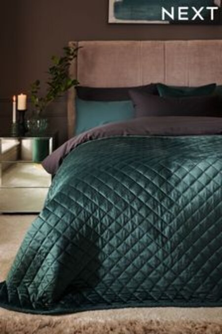 Couvre-lit Hamilton en velours matelassé (945024) | €52 - €87
