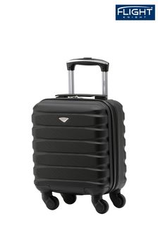 Flight Knight Charcoal 40x30x20cm Wizz Air Underseat 4 Wheel ABS Hard Case Cabin Carry On Hand Luggage
