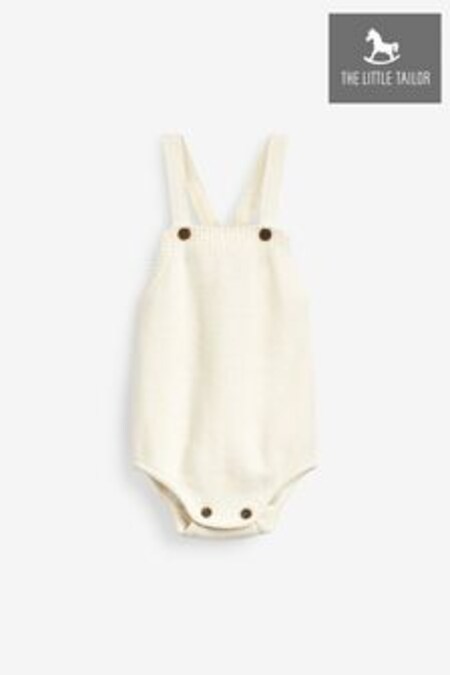 The Little Tailor Cream Knitted Baby Romper Bodysuit (945923) | 39 €