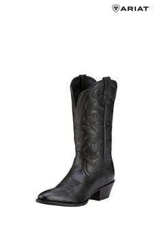 Ariat Heritage R Toe Western Black Boots (946128) | 245 €