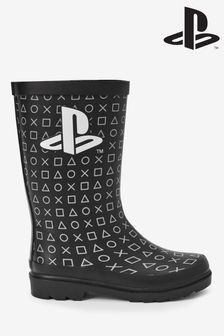 Black PlayStation™ Rubber Wellies (946345) | INR 2,426 - INR 2,756