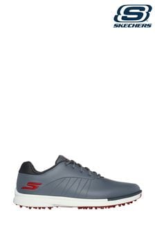 رمادي - Skechers Mens Go Golf Tempo Grip Flex Shoes (947059) | 495 ر.ق