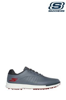 Skechers Grey Mens Go Golf Tempo Grip Flex Shoes (947059) | $171