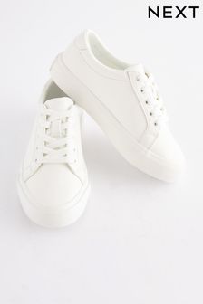 أبيض - حذاء برباط علوي (947883) | 99 ر.ق - 148 ر.ق