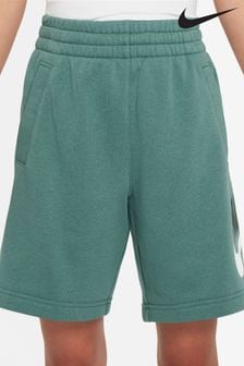 Зеленый - Флисовые махровые шорты Nike Club (948182) | €44