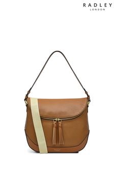 Radley London Milligan Street Medium Zip-Around Shoulder Brown Bag (948459) | SGD 501