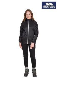 Черная непромокаемая дышащая куртка Trespass Sabrina (948632) | €26