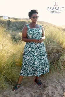 Seasalt Cornwall Deep Water Tiered Dress (949705) | 215 zł
