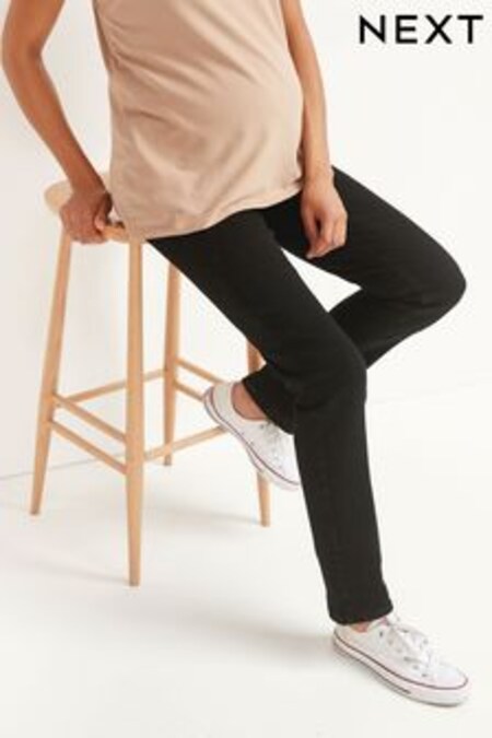 Black Denim Maternity Shape Enhancing Support Slim Jeans (950771) | 46 €