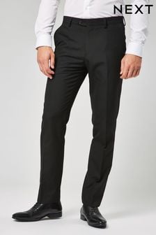 שחור - גזרה מחויטת - חליפה: מכנסיים (951239) | ‏111 ₪