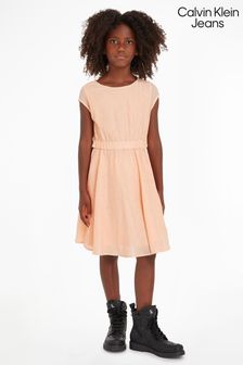 Calvin Klein Jeans Girls Crinkle Flare Fit Dress (951715) | €72