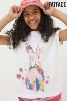 FatFace Natural Watercolour Bunny T-Shirt (951931) | €21