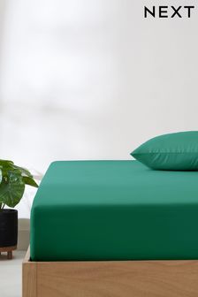 Green Deep Fitted Simply Soft Microfibre Sheet (952020) | €9 - €16