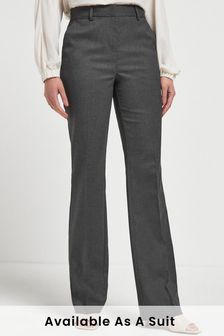 Charcoal Grey Tailored Boot Cut Trousers (952135) | €10