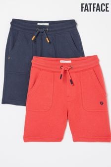 FatFace Blue Sweat Shorts 2 Pack (952169) | ￥3,520