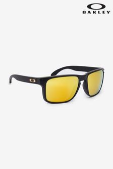 Oakley® - Holbrooks XL Prizm - Zwarte zonnebril met 24 k gepolariseerde glazen (952296) | €219
