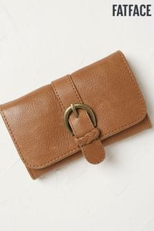 FatFace Brown Harlow Round Buckle Foldover Purse (952607) | HK$401