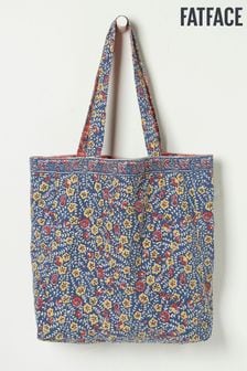 FatFace Blue Rosie Reversible Shopper Bag (952935) | OMR6