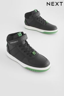 Touch Fastening High Top Trainer