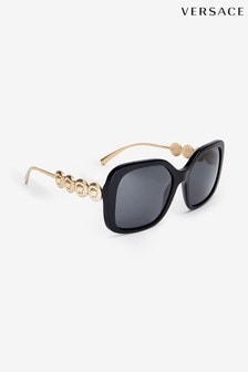 Versace Black Large Frame Sunglasses (953102) | €324