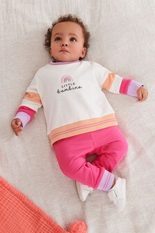 Baby Sweatshirt And Jogger Set (0mths-2yrs)