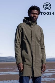 Tog 24 Mens Green Glenton Long Waterproof Jacket (953812) | 184 €
