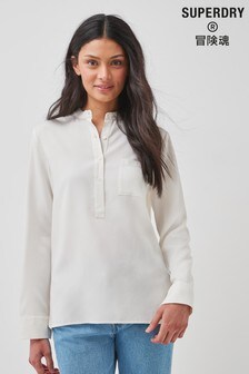 Superdry Half Placket Blouse