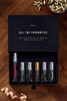 Set of 6 10ml and 5ml Eau De Parfum Wardrobe (954611) | €15.50