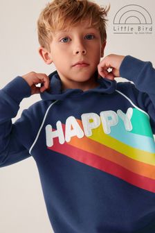 Little Bird by Jools Oliver Navy Rainbow Happy Hoodie (954781) | 1,259 UAH - 1,602 UAH