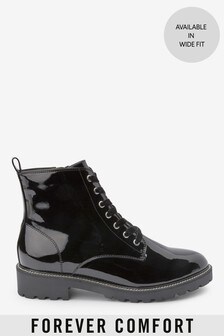 Bottines Forever Comfort® à lacets et semelle crantée