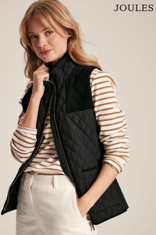 Joules Stately Showerproof Diamond Quilted Gilet