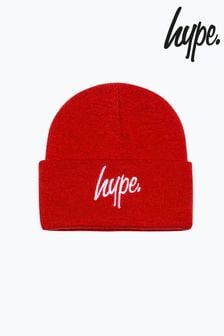 紅色 - Hype 男孩脚本针织帽 (956876) | NT$840