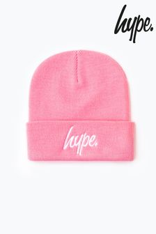 淺粉紅色 - Hype 男孩脚本针织帽 (956954) | NT$840
