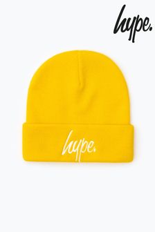 深黃色 - Hype 男孩脚本针织帽 (957035) | NT$840