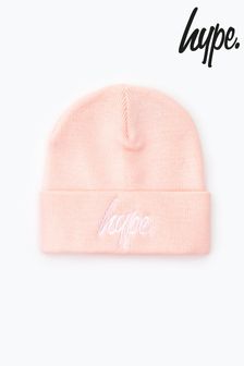 粉紅色乳白色 - Hype 男孩脚本针织帽 (957108) | NT$840