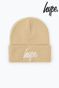 淺棕色 - Hype 男孩脚本针织帽 (957114) | NT$840