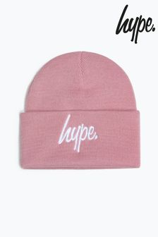 粉色 - Hype 男孩脚本针织帽 (957161) | NT$840