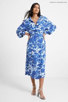 French Connection Robe Bailee Delphine bleue (957341) | €61