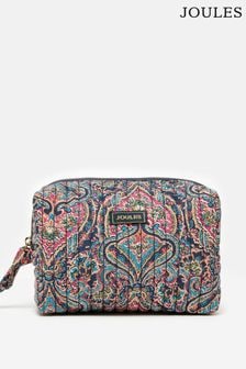 Joules Lillia Navy Paisley Wash Bag (957660) | $55