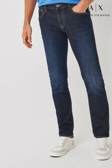 ג'ינס בשטיפה כהה - ג'ינס בגזרה צרה של Armani Exchange (957739) | ‏442 ₪