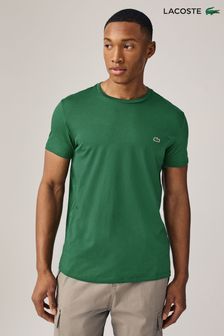 أخضر - Lacoste Luxury Pima Cotton T-shirt (957860) | 28 ر.ع