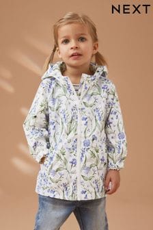 Blau - Spritzwasserabweisende, bedruckte Regenjacke (3 Monate bis 7 Jahre) (957886) | 21 € - 26 €