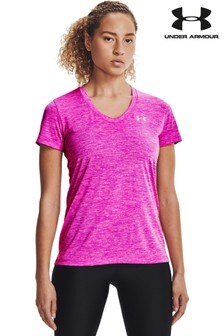 T-shirt à col en V Under Armour Tech 
