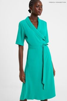 Robe French Connection châle verte (959047) | €69