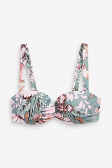 Haut de bikini bandeau sculptant