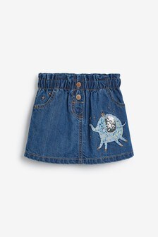 Denim Character Paperbag Skirt (3mths-7yrs)