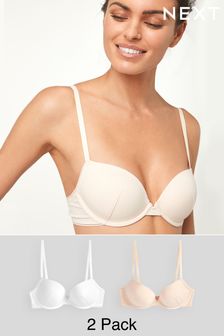 Nude/White Teen Underwire Light Pad Bras 2 Pack (960400) | €11